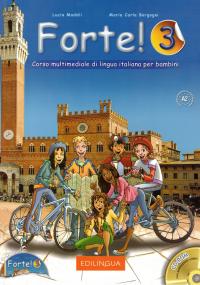 Forte 3 A2 Podręcznik+2 CD NOWY Italiano per bambini Język włoski