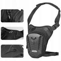 МОТОЦИКЛЕТНАЯ СУМКА, ПОЯСНАЯ СУМКА ДЛЯ НОГ, БЕДРО, ЧЕРНАЯ