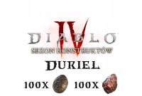 Diablo 4 сезон конструкций Uber Duriel материалы X100 PC XBOX PS