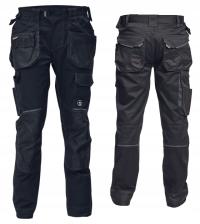 ELASTYCZNE Spodnie robocze Monterskie DAYBORO SPANDEX WZMACNIANE (PREMIUM)