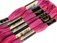 MULINA CIENIOWANA OMBRE DO WYSZYWANIA ŻYWE KOLORY ZESTAW 6x8m - 4210