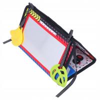 KSIĄŻKA DLA NIEMOWLĄT ZNIEKSZTACANIE LUSTRA WCZESNE MALUCHY LQ