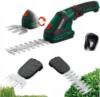 NOŻYCE AKUMULATOROWE PARKSIDE TRAWY KRZEWY OGRÓD