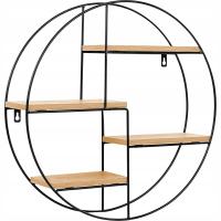 ПОЛКА КРУГЛАЯ НАСТЕННЫЙ БРА LOFT ИНДУСТРИАЛЬНАЯ