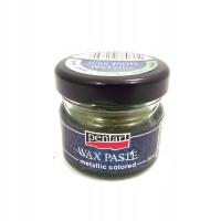 Pasta woskowa w kolorze metalicznym zielona 20 ml