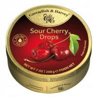 Cavendish & Harvey SOUR CHERRY 175g Cukierki Landrynki