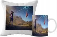 ZESTAW KUBEK I PODUSZKA SUPER PREZENT GRY FORTNITE WZORY IMIE GRATIS