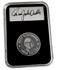 Памятная монета с вашим изображением. 40mm slab