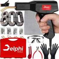 Zestaw zgrzewarki Delphi tools spawarka do plastiku 800 x zszywki etui