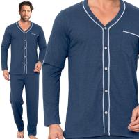 ElegantePrecio мужская Пижама на молнии с длинным рукавом