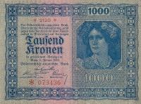 Австрия-1000 Крон - 1922-P78-St.2