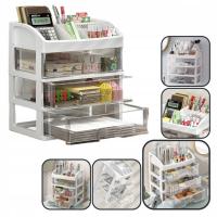 ОФИСНЫЙ НАСТОЛЬНЫЙ ОРГАНАЙЗЕР, НАБОР ИНСТРУМЕНТОВ ДЛЯ ОФИСА / КОСМЕТИКИ, БОЛЬШОЙ И ВМЕСТИТЕЛЬНЫЙ