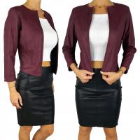 Linkstyle болеро рукав 3/4 из искусственной кожи