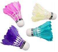 Lotki do badmintona z piór 5 szt. – precyzja i trwałość