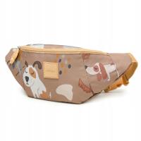 Nerka Dla Dzieci Saszetka Dziecięca Biodrowa Brązowa PUCCINI PKND-2B