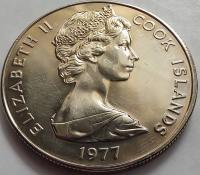 3175-Остров Кука 50 центов, 1977