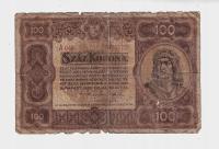 Банкнота Венгрия -- 100 крон -- 1920 год