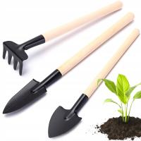 Садовые инструменты мини набор инструментов для сада грабли шпатель шпатель 3шт