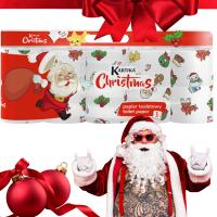 Papier toaletowy KARTIKA MIKOŁAJ 10 rolek 3-warstwowy świąteczny miękki