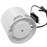 Wentylator osuszacz do wędzarni Borniak -Turbo 13W Fi100 z kablem i wtyczką