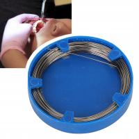 50 g drutu ortodontycznego zębów ze stali nierdzewnej zębów (0,8 mm) BO