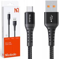 Kabel McDodo USB - microUSB typ B 1 m czarny
