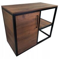 SZAFKA akwarystyczna metalowa 50x100x82cm zabudowa pod akwarium stolik LOFT