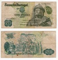 ПОРТУГАЛИЯ 1971 20 ESCUDOS