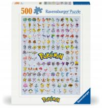 Puzzle 500 elementów. Pokemon. Postacie