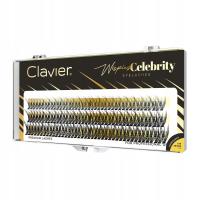 Kępki Do Rzęs Clavier Wispies Celebrity Mix. - 10/12/14 mm