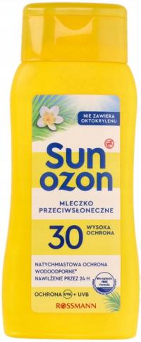 SUNOZON MLECZKO DO OPALANIA SPF30 200ml