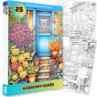 Kolorowanki Antystresowe dla Dorosłych ADHD Depresja TERAPEUTYCZNA 106A
