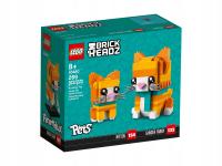 LEGO 40480 BrickHeadz полосатый рыжий кот