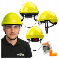 Защитный шлем с очками промышленная электроизоляция OHS Protekt Atra 20