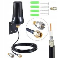 ANTENA ZEWNĘTRZNA 4G LTE 600-6000MHZ Z UCHWYTEM DO ROUTERÓW PRZEMYSŁOWYCH