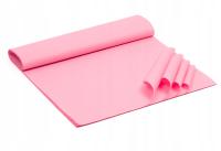Розовая гладкая бумага для упаковки 50x70cm 50шт.