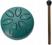 6 tonowy bębenek językowy zielony