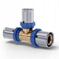 PEX тройник 16X16X16 обжимной RADOPRESS PIPELIFE