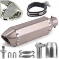 Tłumik motocyklowy uniwersalny 370 mm 100 mm z DB killerem