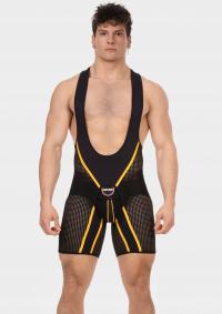 Barcode Berlin Chaps Singlet Krish Yellow - S