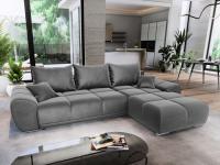 Угловой диван КАРО, функция сна, роговица, ящик для постельного белья