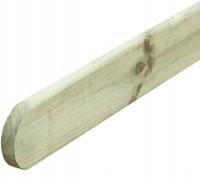 Рейка 20X90X1800 закругленная гладкая деревянная пропитанная