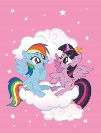 MY LITTLE PONY KUCYK KONIK CIEPŁY MILUTKI KOC KOCYK PLED DLA DZIECI KONIKI