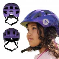 ATTABO K200 детский велосипедный шлем фиолетовый технология in-mold