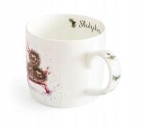 Kubek porcelanowy Jeże na sankach 310 ml, Royal Worcester