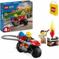 LEGO CITI 60410 MOTOCYKL STRAŻACKI MOTOR RATUNKOWY CITY STRAŻ POŻARNA POŻAR