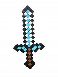 Minecraft niebieski miecz świecący w ciemności 2.0, MIECZ DIAMENTOWY