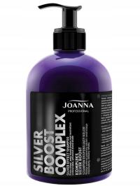 Joanna Silver Boost Complex szampon do włosów nadający kolor srebrny 500 ml