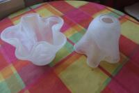 ZESTAW 2 KLOSZE GRUBE SZKŁO