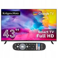 Telewizor LED Kruger&matz KM0243FHD-SA Google TV 43